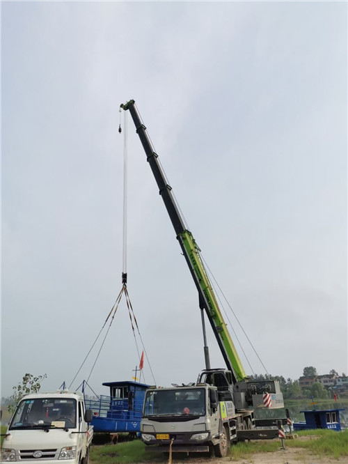 九龙坡区桥梁建设吊装案例